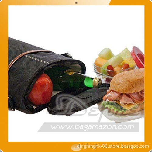 traveling wine bag with 2 bottle
